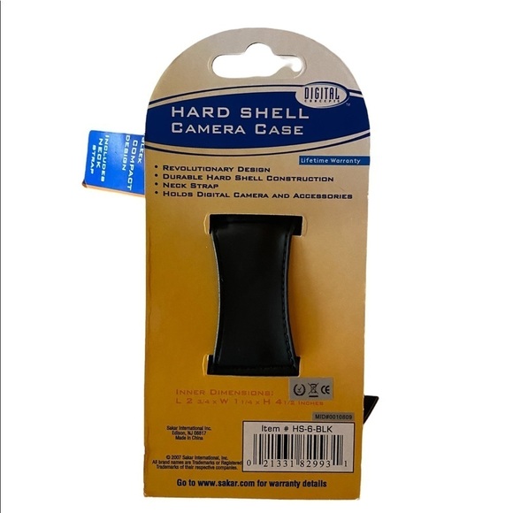 Digital Concepts Hard Shell Camera Bag with Neck Strap-New - Picture 2 of 2